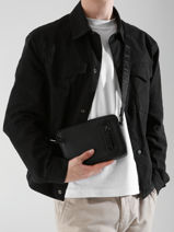 Crossbody Bag Flèche Etrier Black fleche EFLE730S-vue-porte