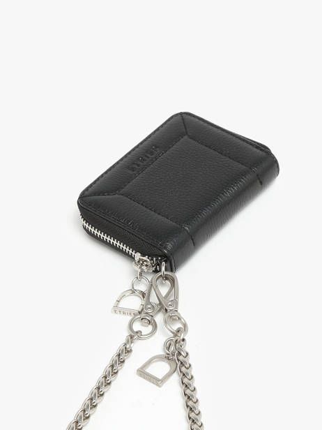 Porte-monnaie Altesse Cuir Etrier Noir altesse EALT090S vue secondaire 1